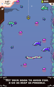 Ridiculous Fishing - Screenshot 4