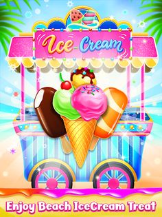 Ice-Cream Dessert cooking Game - Screenshot 1