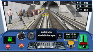 DelhiNCR MetroTrain Simulator - Screenshot 1