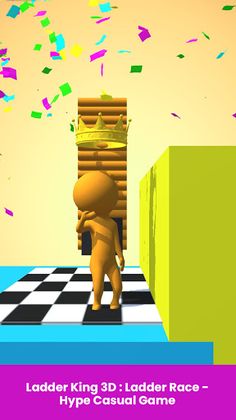 Ladder King 3D : Ladder Race - - Screenshot 1