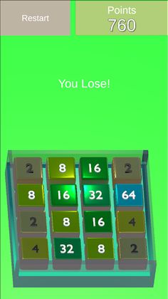 3D 2048 - Screenshot 4