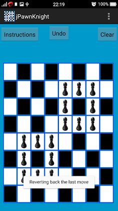 Chess Pawn and Knight Problem - Screenshot 3