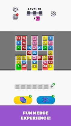 Jelly Merge 2048 - Screenshot 2