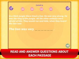 Reading Comprehension Games - Screenshot 3
