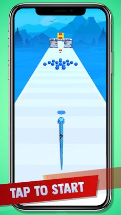 Snake Rush Race! Slither Run - Screenshot 2