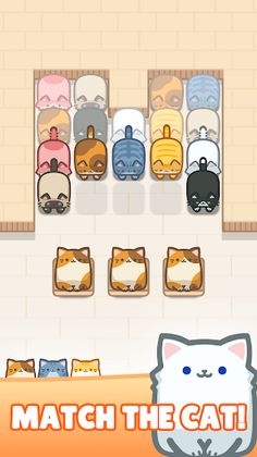 Box Cat Jam : Match 3 Cats - Screenshot 2