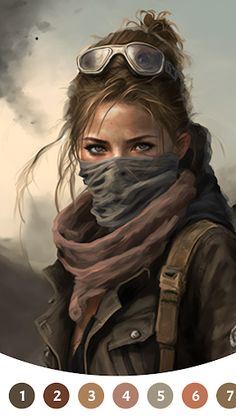 WasteLand Paint by Number - Screenshot 2