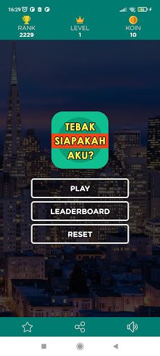 Game Tebak Siapa Aku - Screenshot 1