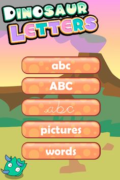 Dinosaur Letters Lite - Screenshot 2