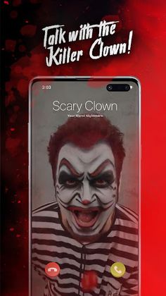 Killer Clown Simulated Call - Screenshot 2