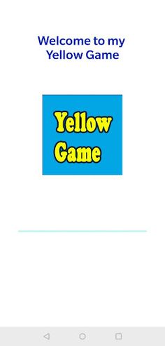 Yellow Game - Screenshot 1
