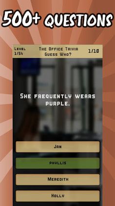 The Office Trivia Quiz Game - Screenshot 1