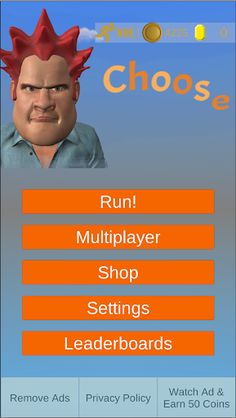 Choose: 3D Running Trivia - Screenshot 1
