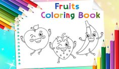 Fruits Coloring Book - Screenshot 4