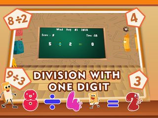 Learn Division Facts Kids Game - Screenshot 1