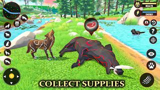 Wolf Simulator Fantasy Jungle - Screenshot 3