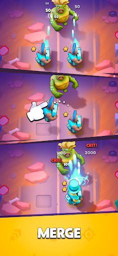 Merge Marines: Tower Defense - Screenshot 1