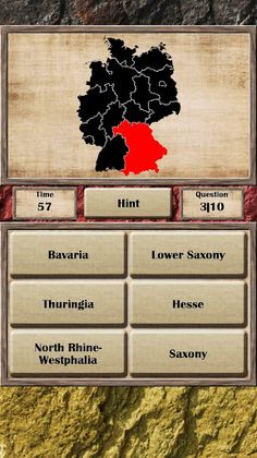 Germany - Quiz Game - Screenshot 2