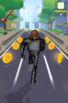 Endless Hero Boy Runner - Screenshot 1