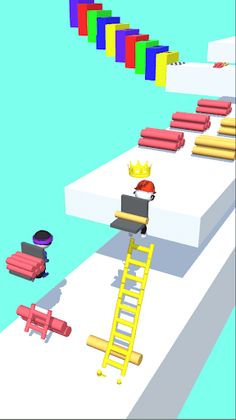 Ladder Stack Race - Screenshot 3