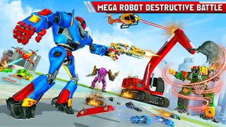 Police Flying Limo Robot Wars - Screenshot 3