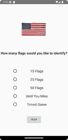 US State Flags Game - Screenshot 1