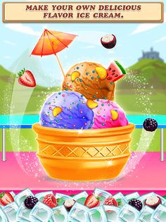 Street Ice Cream Shop - Summer - Screenshot 4