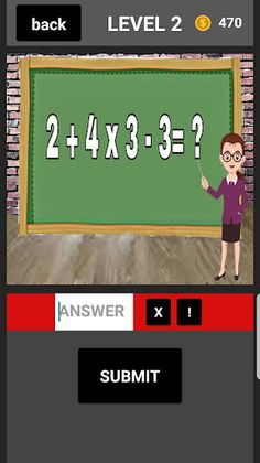 Maths brain puzzles PRO with a - Screenshot 1