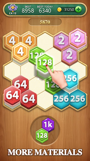 Hexa Block Puzzle - Merge! - Screenshot 3