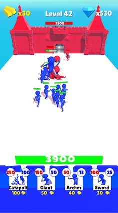 Stickman Clash 3D - Epic Castl - Screenshot 4