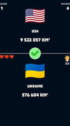 World Countries by Area - Screenshot 2