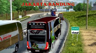 Bus Klakson Basuri simulator - Screenshot 1