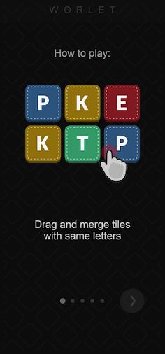 Merge blocks word guess puzzle - Screenshot 4