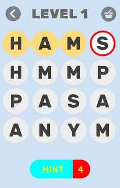 Find Yummy Words - Puzzle - Screenshot 1