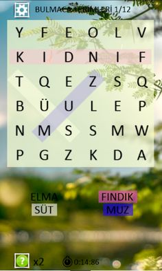 Kelime Bulmaca Oyunu : Gizli B - Screenshot 1