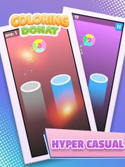 Coloring Donat - Jumping Game - Screenshot 5