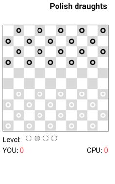 Polish draughts - Screenshot 1