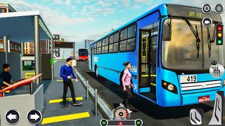 City Traffic Bus Sim Game 2023 - Screenshot 3