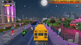School Bus Coach Driving Game - Screenshot 2