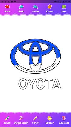 car logo coloring - Screenshot 4