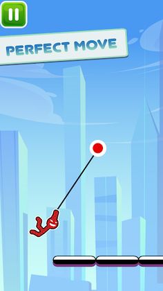 Stickman Hook: Incredible Jump - Screenshot 1