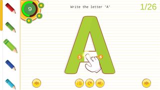 Learn To Write English ABC - Screenshot 1