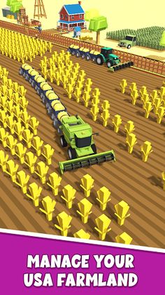 Farming.io - 3D Harvester Game - Screenshot 3
