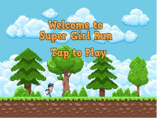 Super Girl Run - Screenshot 2