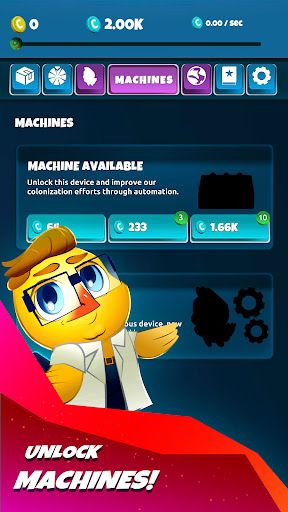 Space Masters: An idle Chikin  - Screenshot 3