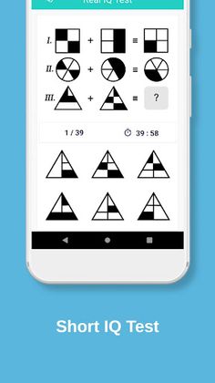 Real IQ Test - Screenshot 3