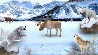 Wolf Animal Simulator Game 3d - Screenshot 3
