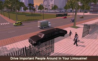 Furious Limousine City Racer - Screenshot 1
