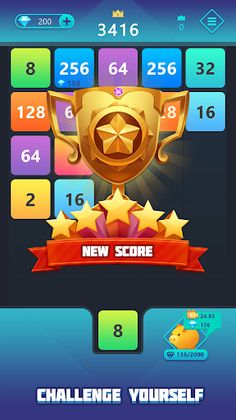 Merge Block - 2048 Shooter - Screenshot 3