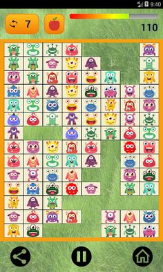 Connect: cute monsters & food - Screenshot 1